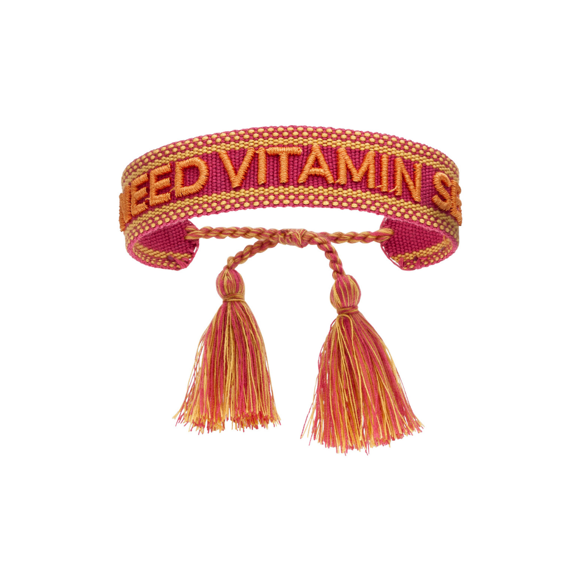 Statement-Armband "I need vitamin sea"