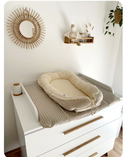 Babynestchen "Boho / Cord sand"